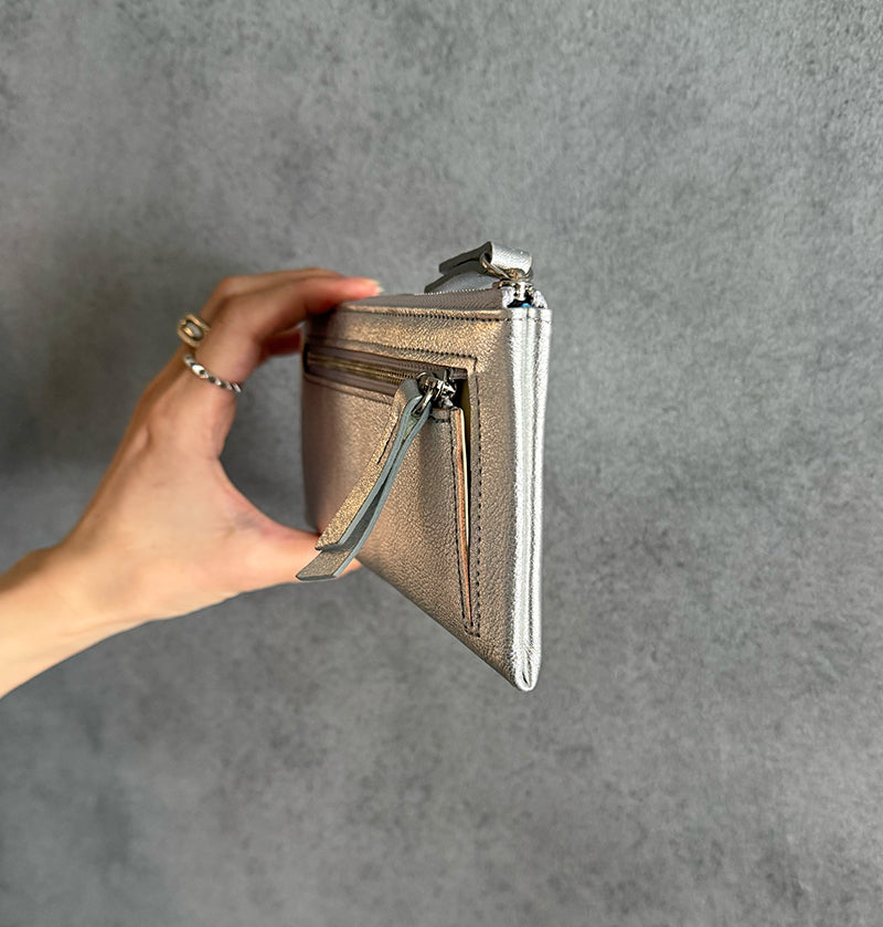 L Zip Wallet | 「眩（Gen）」華やかな輝きを纏ったコンパクト長財布