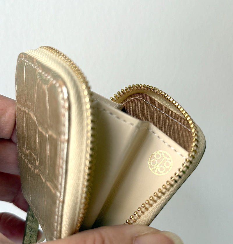Coin Case (Croco embossed) クロコ型押しコインケース　 - Coquette Online Shop