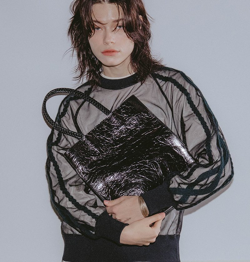 Leather TOTE レザートート（シャイニー） - Coquette Online Shop