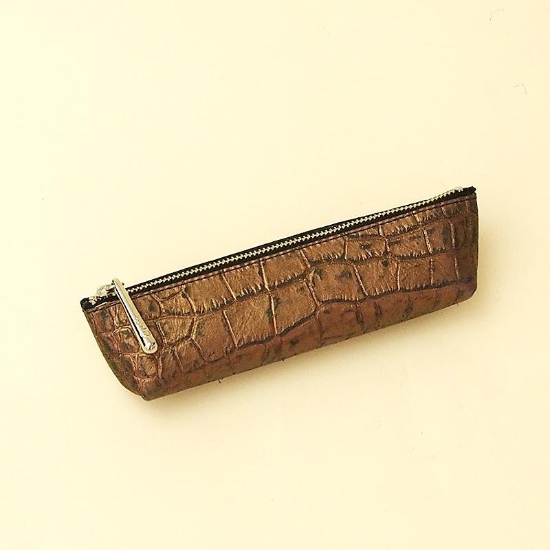 Pen Case (Croco embossed)