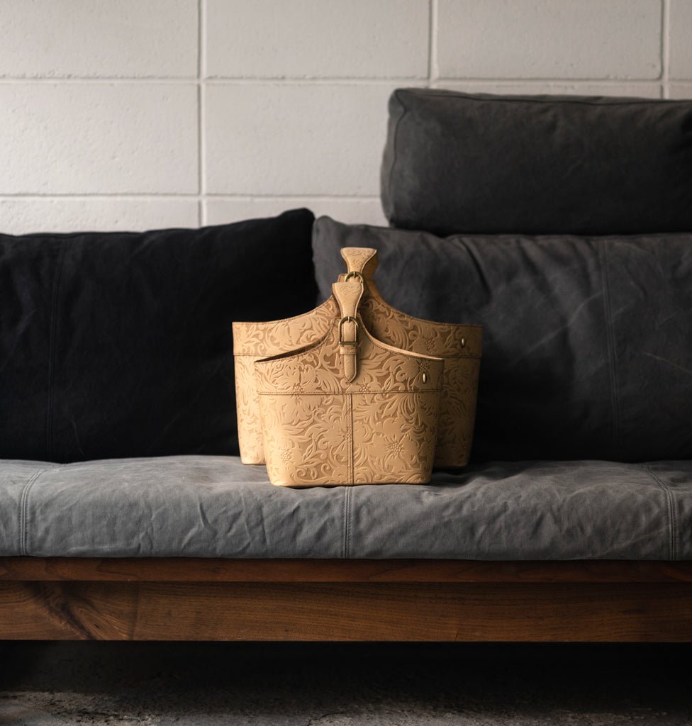 Leather Basket レザーバスケットL　フルール - Coquette Online Shop