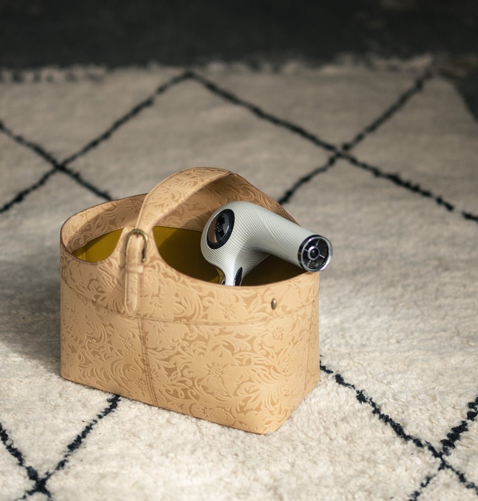 Leather Basket レザーバスケットL　フルール - Coquette Online Shop