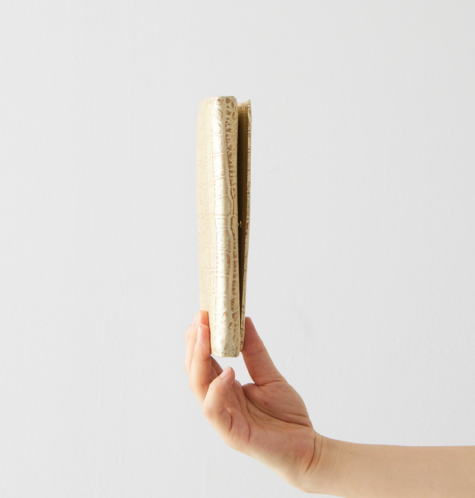 Long Garcon (Croco embossed） - Coquette Online Shop