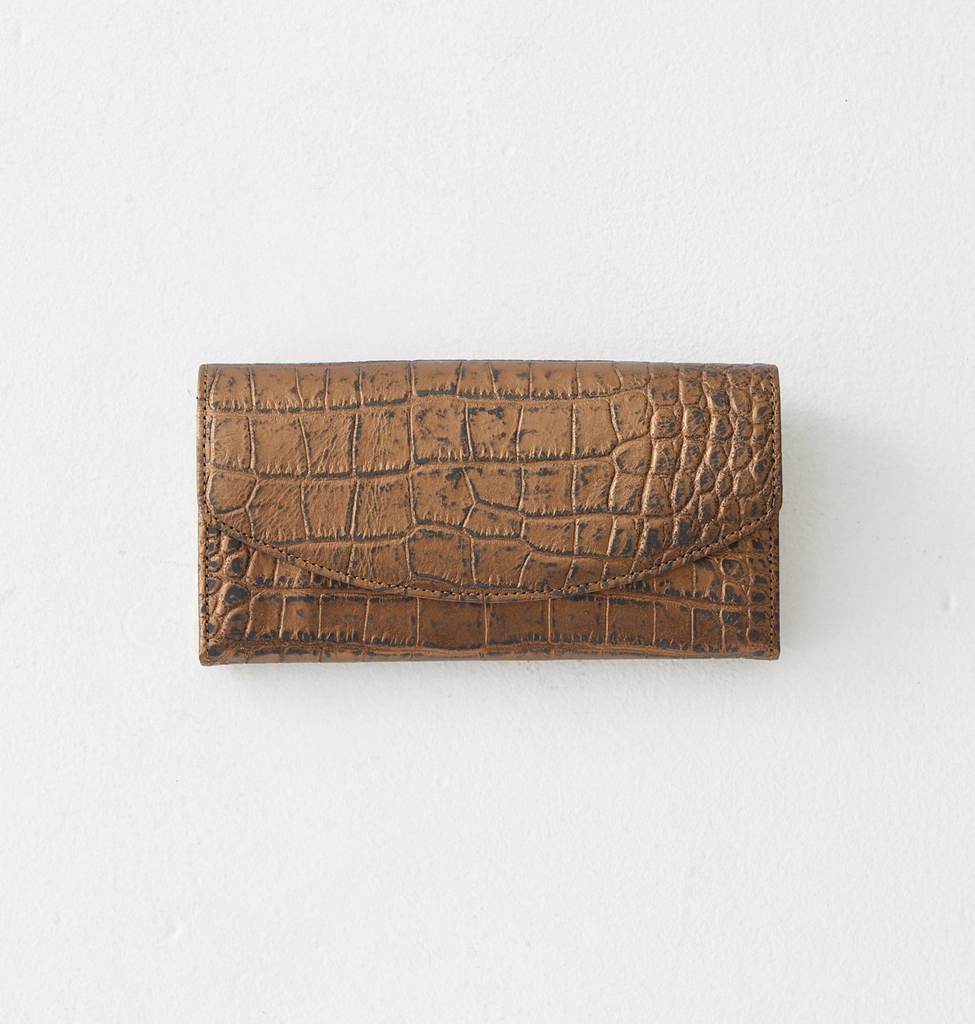 Long Garcon (Croco embossed） - Coquette Online Shop