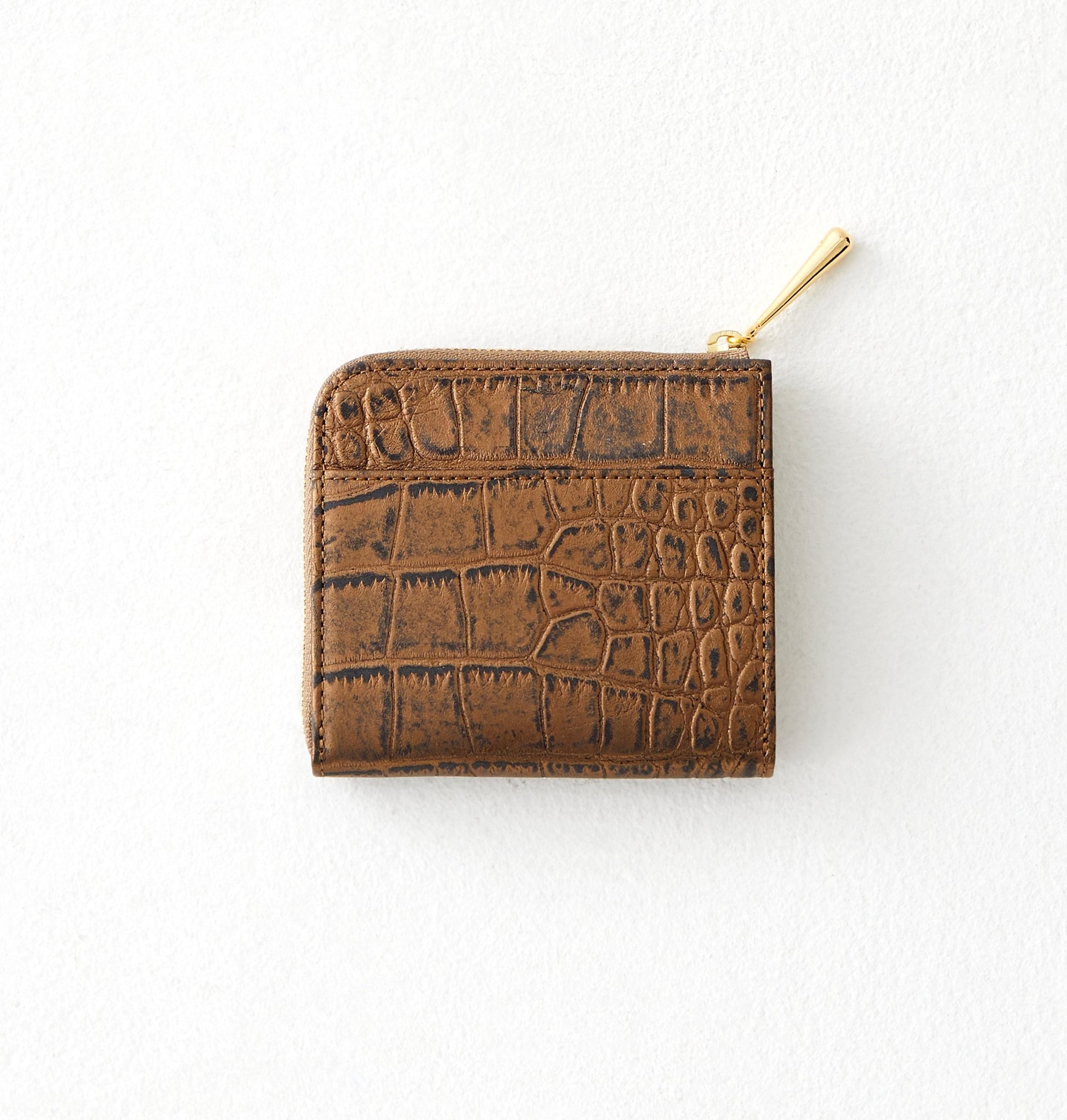 Lzip S (Croco embossed） - Coquette Online Shop