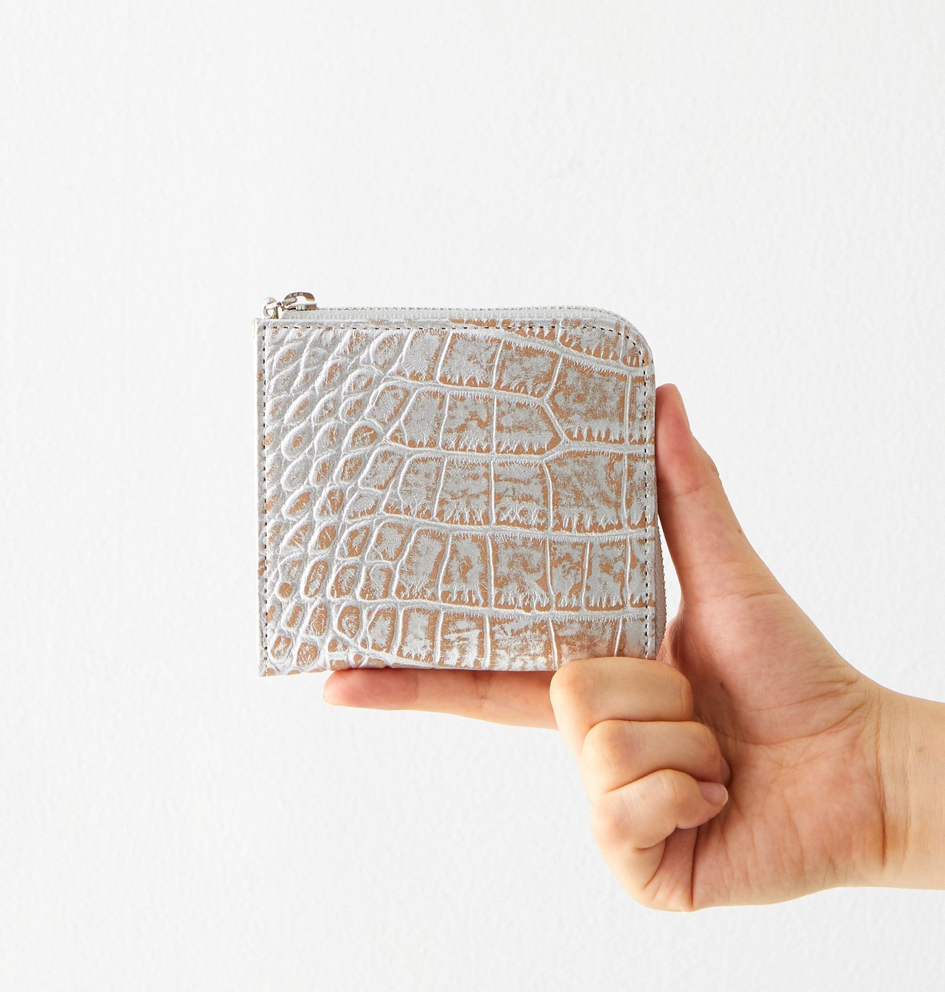 Lzip S (Croco embossed） - Coquette Online Shop