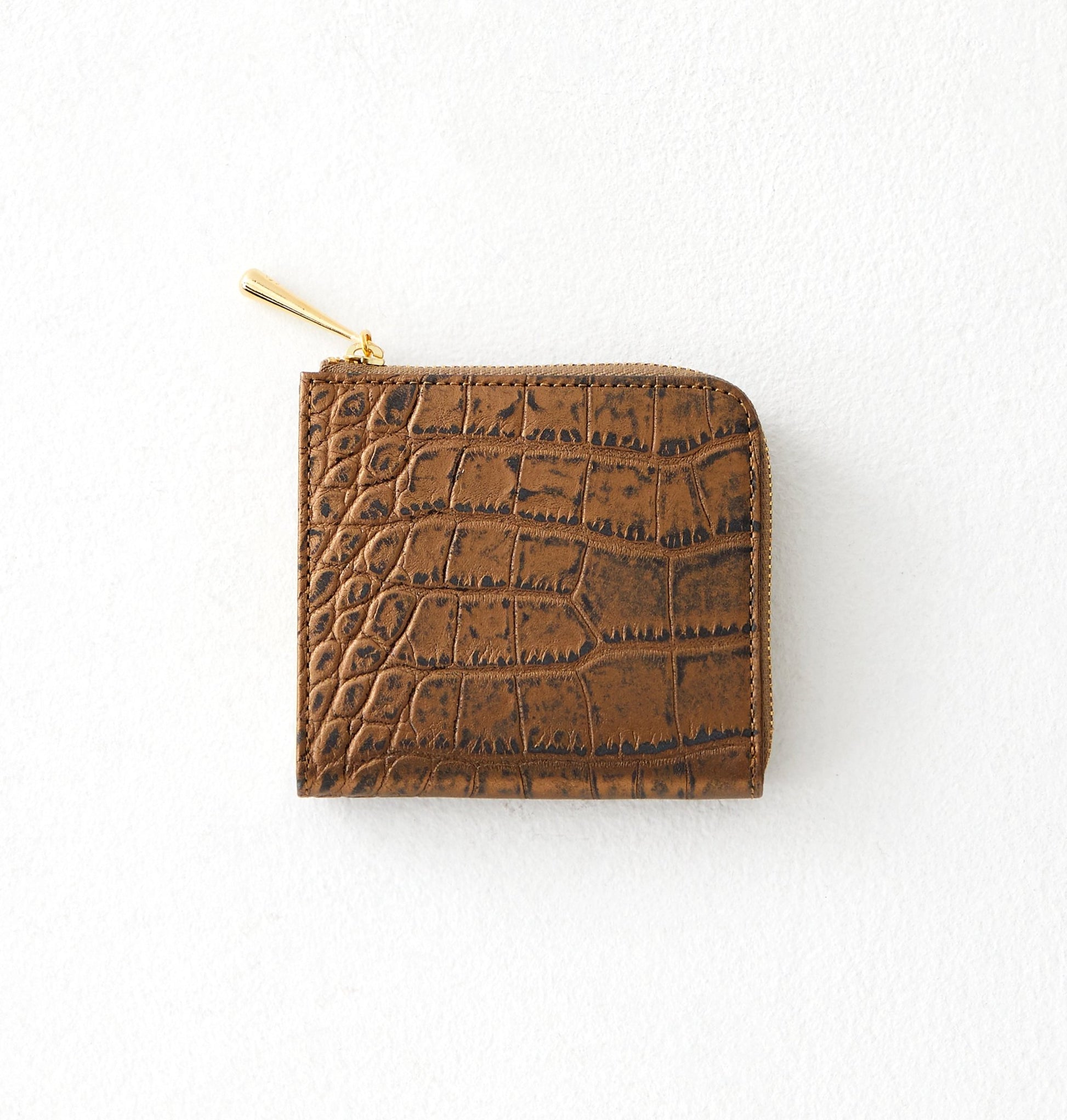 Lzip S (Croco embossed） - Coquette Online Shop