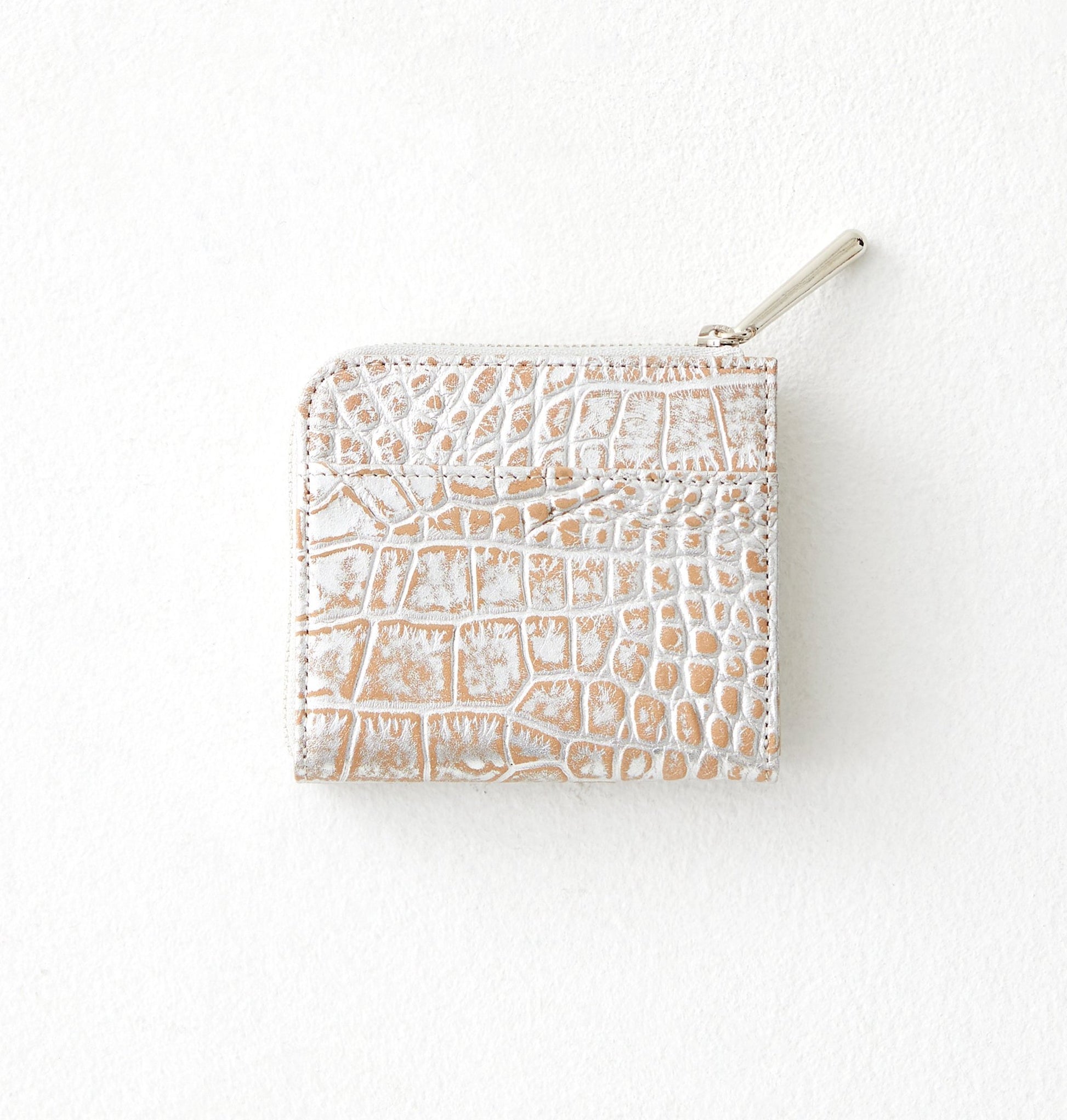 Lzip S (Croco embossed） - Coquette Online Shop
