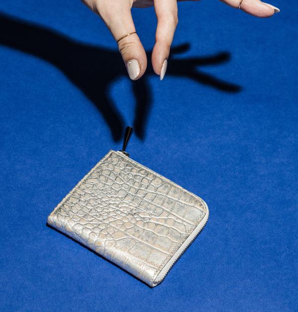 Lzip S (Croco embossed） - Coquette Online Shop