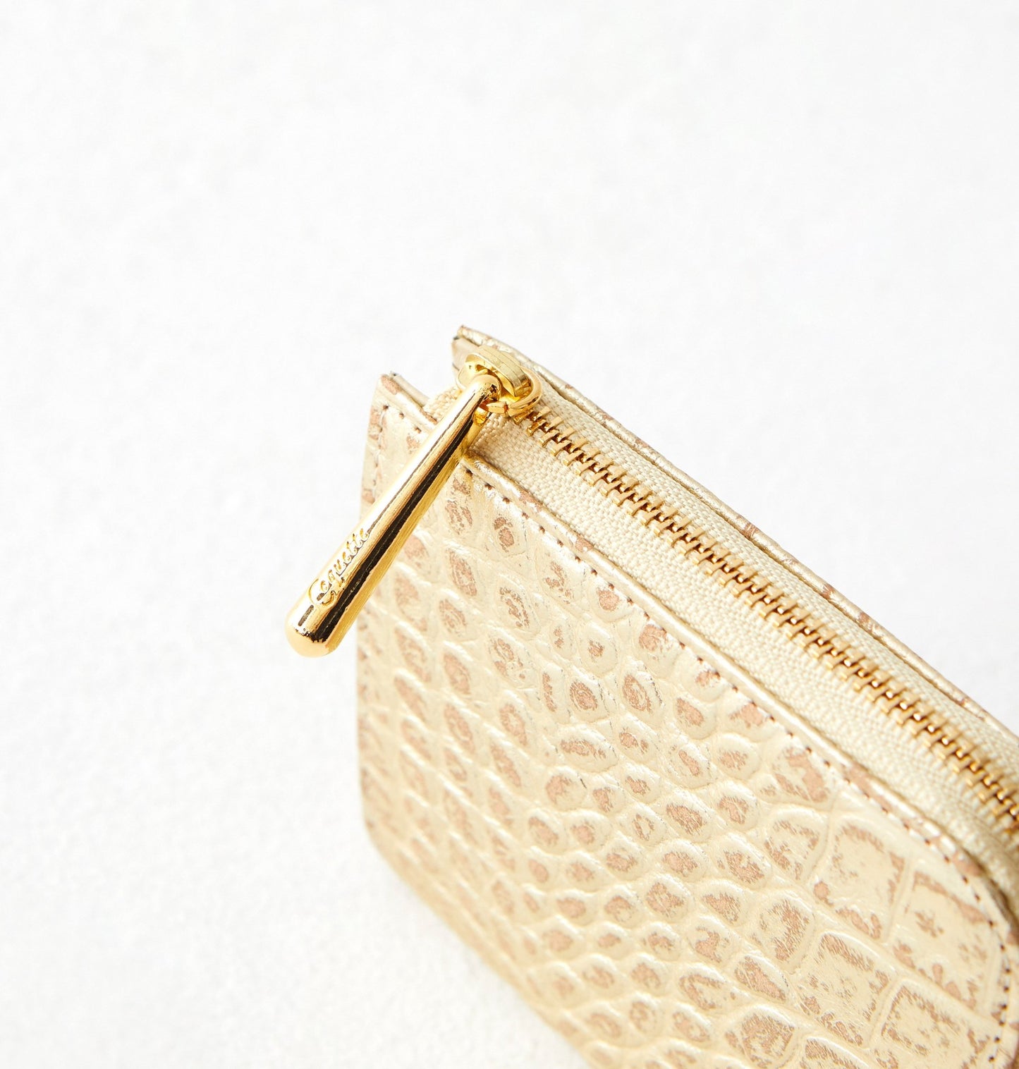 Lzip S (Croco embossed） - Coquette Online Shop