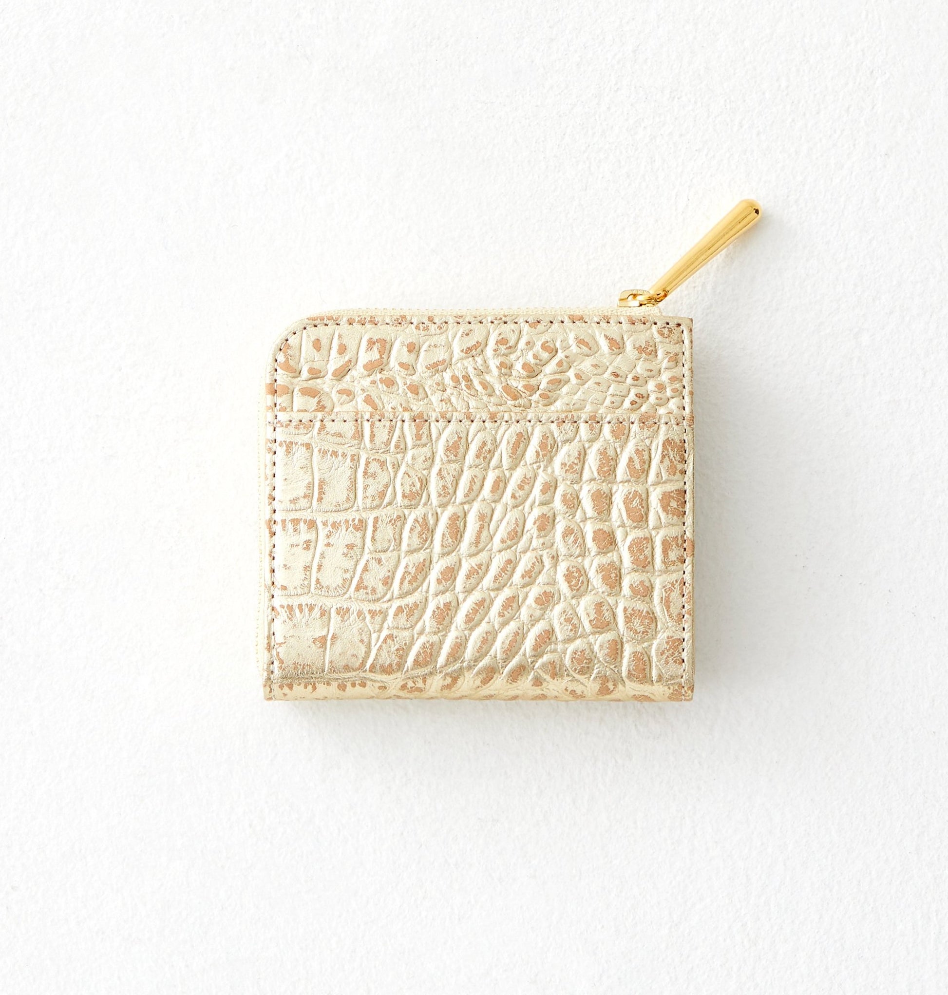 Lzip S (Croco embossed） - Coquette Online Shop